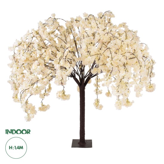 GloboStar® Artificial Garden SALMON CHERRY BLOSSOM TREE 20358 Τεχνητό Διακοσμητικό Δέντρο Μπεζ Άνθος Κερασιάς Υ140cm GloboStar® Artificial Garden SALMON CHERRY BLOSSOM TREE 20358 Τεχνητό Διακοσμητικό Δέντρο Σομόν Άνθος Κερασιάς Υ140cm