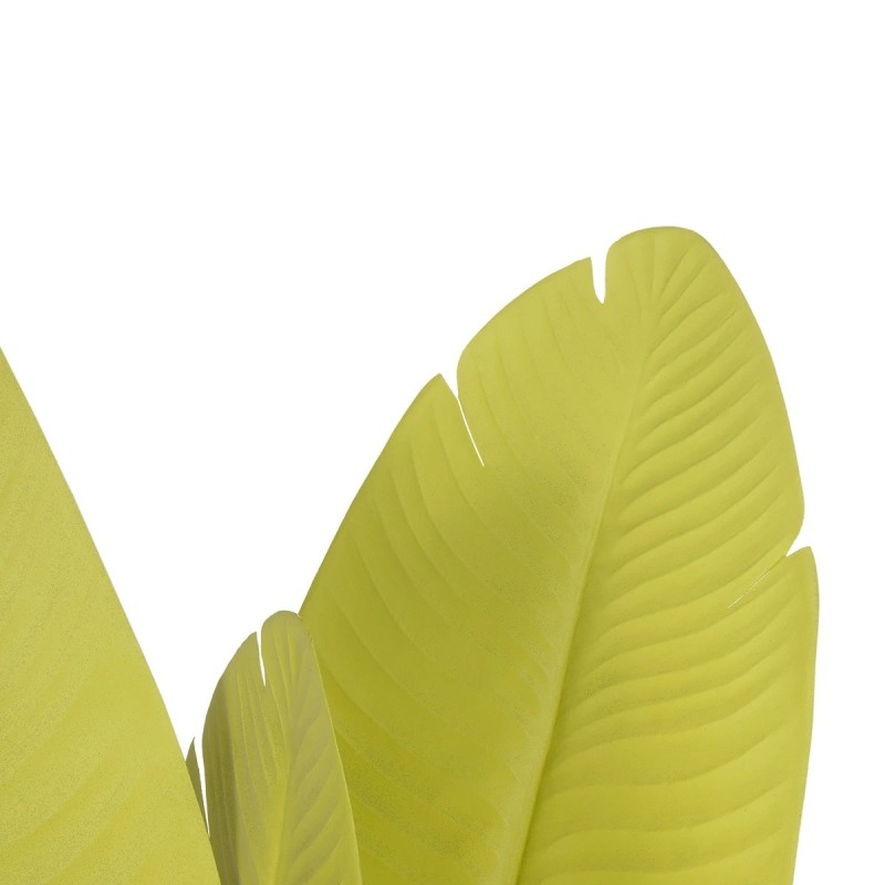 GloboStar® Artificial Garden YELLOW STRELITZIA 20367 Τεχνητό Διακοσμητικό Φυτό Κίτρινη Στερλίτσια Υ120cm