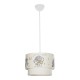 GloboStar® ELEPHANT 204-0002 Παιδικό Κρεμαστό Φωτιστικό Φιγούρα Μονόφωτο 1 x E27 IP20 Λευκό Ύφασμα - Μ30 x Π30 x Υ70cm GloboStar® ELEPHANT 204-0002 Παιδικό Κρεμαστό Φωτιστικό Φιγούρα Μονόφωτο 1 x E27 IP20 Λευκό Ύφασμα - Μ30 x Π30 x Υ70cm