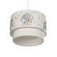 GloboStar® ELEPHANT 204-0002 Παιδικό Κρεμαστό Φωτιστικό Φιγούρα Μονόφωτο 1 x E27 IP20 Λευκό Ύφασμα - Μ30 x Π30 x Υ70cm GloboStar® ELEPHANT 204-0002 Παιδικό Κρεμαστό Φωτιστικό Φιγούρα Μονόφωτο 1 x E27 IP20 Λευκό Ύφασμα - Μ30 x Π30 x Υ70cm