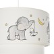 GloboStar® ELEPHANT 204-0002 Παιδικό Κρεμαστό Φωτιστικό Φιγούρα Μονόφωτο 1 x E27 IP20 Λευκό Ύφασμα - Μ30 x Π30 x Υ70cm GloboStar® ELEPHANT 204-0002 Παιδικό Κρεμαστό Φωτιστικό Φιγούρα Μονόφωτο 1 x E27 IP20 Λευκό Ύφασμα - Μ30 x Π30 x Υ70cm