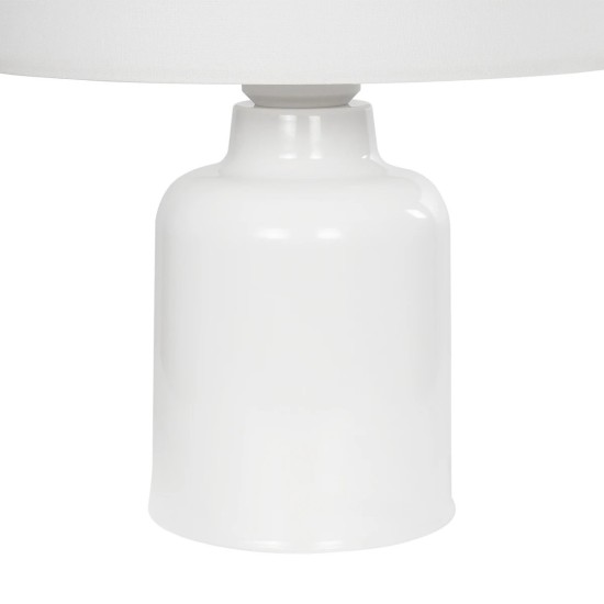 GloboStar® ELEPHANT 204-0025 Παιδικό Eπιτραπέζιο Φωτιστικό Φιγούρα Μονόφωτο 1 x E27 IP20 Λευκό & Γκρι Ύφασμα - Μ24 x Π24 x Υ32cm