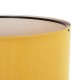 GloboStar® SAGA 204-0045 Μοντέρνο Eπιδαπέδιο Φωτιστικό Μονόφωτο 1 x E27 IP20 Μπεζ Ξύλο με Κίτρινο Ύφασμα - Μ38 x Π38 x Υ140cm