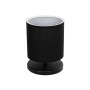 GLOBOSTAR® MINNIE 204-0063 Μοντέρνο Επιτραπέζιο Φωτιστικό Πορτατίφ με Ντουί 1 x E14 AC 220-240V IP20 - Μαύρο - Μ15 x Π15 x Υ21cm