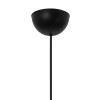 GloboStar® TRIANGLE 204-0089 Μοντέρνο Κρεμαστό Φωτιστικό Kαπέλο Μονόφωτο 1 x E27 IP20 Λευκό Ύφασμα - Μ37 x Π37 x Υ70cm