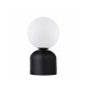 GloboStar® MAGIC 204-0132 Μοντέρνο Eπιτραπέζιο Φωτιστικό Μονόφωτο 1 x E14 IP20 Μαύρο Μέταλλο με Λευκό Γυαλί - Μ13 x Π13 x Υ28cm GloboStar® MAGIC 204-0132 Μοντέρνο Eπιτραπέζιο Φωτιστικό Μονόφωτο 1 x E27 IP20 Μαύρο Μέταλλο με Λευκό Γυαλί - Μ13 x Π13 x Υ28cm