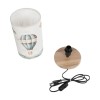 GloboStar® BALLON 204-0145 Παιδικό Eπιτραπέζιο Φωτιστικό Φιγούρα Μονόφωτο 1 x E27 IP20 Πολύχρωμο Ύφασμα - Μ15 x Π15 x Υ30cm