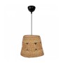 GLOBOSTAR® PANIER 204-0170 Boho Κρεμαστό Φωτιστικό Οροφής με Ντουί 1 x E27 AC 220-240V IP20 - Μπεζ - Μ32 x Π32 x Υ30cm