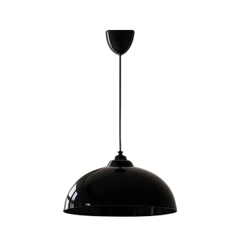 GLOBOSTAR® LAPMADA 204-0179 Μοντέρνο Κρεμαστό Φωτιστικό Οροφής Μονόφωτο 1 x E27 AC 220-240V IP20 Μπεζ - Μ30 x Π30 x Υ25cm