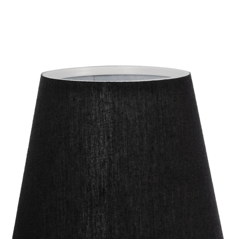 GloboStar® ELEGANTE 204-0185 Μοντέρνο Φωτιστικό Τοίχου Απλίκα Μονόφωτο 1 x E27 AC 220-240V IP20 Μαύρο - Μ14 x Π14 x Υ26cm