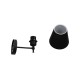 GloboStar® ELEGANTE 204-0185 Μοντέρνο Φωτιστικό Τοίχου Απλίκα Μονόφωτο 1 x E27 AC 220-240V IP20 Μαύρο - Μ14 x Π14 x Υ26cm GloboStar® ELEGANTE 204-0185 Μοντέρνο Φωτιστικό Τοίχου Απλίκα Μονόφωτο 1 x E27 AC 220-240V IP20 Μαύρο - Μ14 x Π14 x Υ26cm