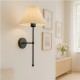 GloboStar® LING 204-0188 Μοντέρνο Φωτιστικό Τοίχου Απλίκα Μονόφωτο 1 x E27 AC 220-240V IP20 Μπεζ & Μαύρο - Μ22 x Π22 x Υ50cm GloboStar® LING 204-0188 Μοντέρνο Φωτιστικό Τοίχου Απλίκα Μονόφωτο 1 x E27 AC 220-240V IP20 Μπεζ & Μαύρο - Μ22 x Π22 x Υ50cm