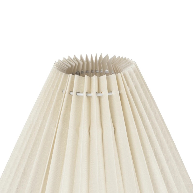 GloboStar® LING 204-0188 Μοντέρνο Φωτιστικό Τοίχου Απλίκα Μονόφωτο 1 x E27 AC 220-240V IP20 Μπεζ & Μαύρο - Μ22 x Π22 x Υ50cm