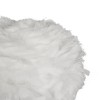 GLOBOSTAR® ALES 204-0192 Μοντέρνο Επιδαπέδιο Φωτιστικό με Ντουί 1 x E27 AC 220-240V IP20 - Μπεζ & Χρυσό - Μ40 x Π40 x Υ150cm