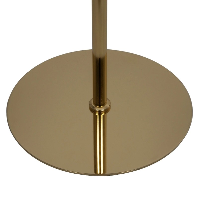 GLOBOSTAR® ALES 204-0193 Μοντέρνο Επιδαπέδιο Φωτιστικό με Ντουί 1 x E27 AC 220-240V IP20 - Μαύρο & Χρυσό - Μ40 x Π40 x Υ150cm