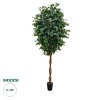 GloboStar® Artificial Garden FICUS BENJAMINA TREE 20432 Τεχνητό Διακοσμητικό Φυτό Φίκος Μπενζαμίνη Υ300cm
