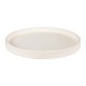 GloboStar® Artificial Garden PARGA 20452 Πήλινο Κεραμικό Κασπώ Γλάστρα - Flower Pot Μπεζ Φ23cm x Υ20.5cm