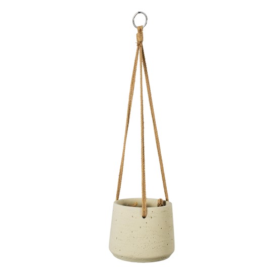 GloboStar® Artificial Garden DONOUSA 20465 Κρεμαστό Πήλινο Κεραμικό Κασπώ Γλάστρα - Flower Pot Μπεζ Φ13.5cm x Υ13cm GloboStar® Artificial Garden DONOUSA 20465 Κρεμαστό Πήλινο Κεραμικό Κασπώ Γλάστρα - Flower Pot Μπεζ Φ13.5cm x Υ13cm