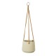 GloboStar® Artificial Garden DONOUSA 20465 Κρεμαστό Πήλινο Κεραμικό Κασπώ Γλάστρα - Flower Pot Μπεζ Φ13.5cm x Υ13cm GloboStar® Artificial Garden DONOUSA 20465 Κρεμαστό Πήλινο Κεραμικό Κασπώ Γλάστρα - Flower Pot Μπεζ Φ13.5cm x Υ13cm