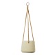 GloboStar® Artificial Garden DONOUSA 20465 Κρεμαστό Πήλινο Κεραμικό Κασπώ Γλάστρα - Flower Pot Μπεζ Φ13.5cm x Υ13cm GloboStar® Artificial Garden DONOUSA 20465 Κρεμαστό Πήλινο Κεραμικό Κασπώ Γλάστρα - Flower Pot Μπεζ Φ13.5cm x Υ13cm