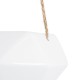 GloboStar® Artificial Garden HERAKLIO 20467 Κρεμαστό Πήλινο Κεραμικό Κασπώ Γλάστρα - Flower Pot Λευκό Μ13.5 x Π15.5 x Υ37cm GloboStar® Artificial Garden HERAKLIO 20467 Κρεμαστό Πήλινο Κεραμικό Κασπώ Γλάστρα - Flower Pot Λευκό Μ13.5cm x Π15.5 x Υ37cm