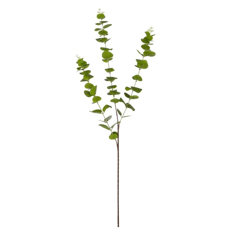 GloboStar® Artificial Garden EUCALYPTUS BRANCH 20484 Τεχνητό Διακοσμητικό Κλαδί Ευκάλυπτου Πράσινο Π30 x Μ30 x Υ80m