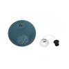 GLOBOSTAR® SOLEI 205-0011 Boho Κρεμαστό Φωτιστικό Οροφής με Ντουί 1 x E27 AC 220-240V IP20 - Τιρκουάζ - M30 x Π30 x Υ35cm