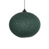 GLOBOSTAR® SOLEI 205-0013 Boho Κρεμαστό Φωτιστικό Οροφής με Ντουί 1 x E27 AC 220-240V IP20 - Πράσινο - M40 x Π40 x Υ45cm