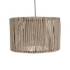 GLOBOSTAR® ZYLINDER 205-0022 Boho Κρεμαστό Φωτιστικό Οροφής με Ντουί 1 x E27 AC 220-240V IP20 - Μπεζ - M50 x Π50 x Υ32cm