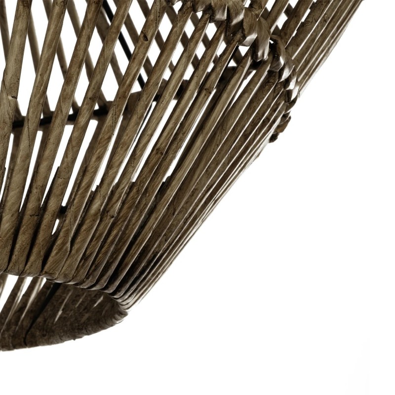 GLOBOSTAR® KEGEL 205-0048 Boho Κρεμαστό Φωτιστικό Οροφής με Ντουί 1 x E27 AC 220-240V IP20 - Μπεζ - M46 x Π46 x Υ35cm