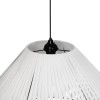 GLOBOSTAR® NUI 205-0064 Boho Κρεμαστό Φωτιστικό Οροφής με Ντουί 1 x E27 AC 220-240V IP20 - Λευκό - M60 x Π60 x Υ41cm
