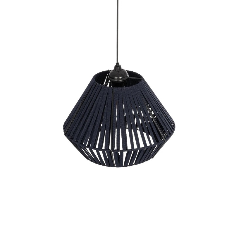 GLOBOSTAR® NUI 205-0071 Boho Κρεμαστό Φωτιστικό Οροφής με Ντουί 1 x E27 AC 220-240V IP20 - Μπλε - M36 x Π36 x Υ27cm