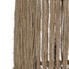 GLOBOSTAR® REGEN 205-0074 Boho Κρεμαστό Φωτιστικό Οροφής με Ντουί 1 x E27 AC 220-240V IP20 - Μπεζ - M30 x Π30 x Υ40cm