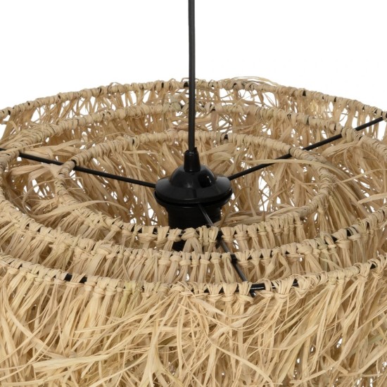 GLOBOSTAR® LIETUS 205-0079 Boho Κρεμαστό Φωτιστικό Οροφής με Ντουί 1 x E27 AC 220-240V IP20 - Μπεζ - M45 x Π45 x Υ50cm GLOBOSTAR® LIETUS 205-0079 Boho Κρεμαστό Φωτιστικό Οροφής με Ντουί 1 x E27 AC 220-240V IP20 - Μπεζ - M45 x Π45 x Υ50cm
