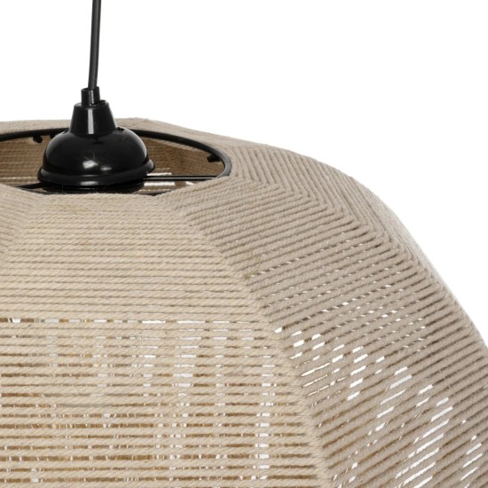 GLOBOSTAR® PLUVIA 205-0080 Boho Κρεμαστό Φωτιστικό Οροφής με Ντουί 1 x E27 AC 220-240V IP20 - Μπεζ - M50 x Π50 x Υ80cm GLOBOSTAR® PLUVIA 205-0080 Boho Κρεμαστό Φωτιστικό Οροφής με Ντουί 1 x E27 AC 220-240V IP20 - Μπεζ - M50 x Π50 x Υ80cm