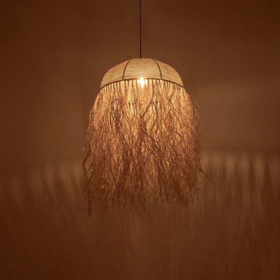 GLOBOSTAR® PLUVIA 205-0080 Boho Κρεμαστό Φωτιστικό Οροφής με Ντουί 1 x E27 AC 220-240V IP20 - Μπεζ - M50 x Π50 x Υ80cm GLOBOSTAR® PLUVIA 205-0080 Boho Κρεμαστό Φωτιστικό Οροφής με Ντουί 1 x E27 AC 220-240V IP20 - Μπεζ - M50 x Π50 x Υ80cm