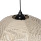 GLOBOSTAR® PLUVIA 205-0081 Boho Κρεμαστό Φωτιστικό Οροφής με Ντουί 1 x E27 AC 220-240V IP20 - Μπεζ - M40 x Π40 x Υ70cm GLOBOSTAR® PLUVIA 205-0081 Boho Κρεμαστό Φωτιστικό Οροφής με Ντουί 1 x E27 AC 220-240V IP20 - Μπεζ - M40 x Π40 x Υ70cm