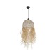 GLOBOSTAR® PLUVIA 205-0082 Boho Κρεμαστό Φωτιστικό Οροφής με Ντουί 1 x E27 AC 220-240V IP20 - Μπεζ - M30 x Π30 x Υ70cm GLOBOSTAR® PLUVIA 205-0082 Boho Κρεμαστό Φωτιστικό Οροφής με Ντουί 1 x E27 AC 220-240V IP20 - Μπεζ - M30 x Π30 x Υ70cm