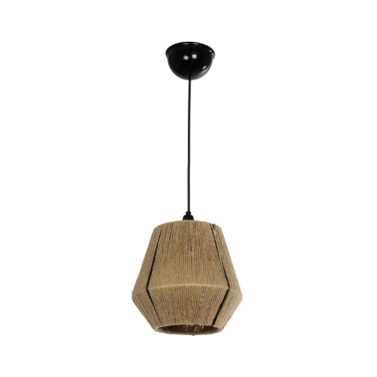 GLOBOSTAR® PULVIS 205-0083 Boho Κρεμαστό Φωτιστικό Οροφής με Ντουί 1 x E27 AC 220-240V IP20 - Μπεζ - M22 x Π22 x Υ22cm GLOBOSTAR® PULVIS 205-0083 Boho Κρεμαστό Φωτιστικό Οροφής με Ντουί 1 x E27 AC 220-240V IP20 - Μπεζ - M22 x Π22 x Υ22cm