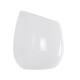 GloboStar® Artificial Garden GRENADA 20537 Διακοσμητική Κεραμική Γλάστρα Λευκή Φ12 x Υ13 GloboStar® Artificial Garden GRENADA 20537 Διακοσμητικό Κεραμική Γλάστρα Λευκή Φ12 x Υ13