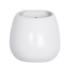GloboStar® Artificial Garden GRENADA 20537 Διακοσμητική Κεραμική Γλάστρα Λευκή Φ12 x Υ13 GloboStar® Artificial Garden GRENADA 20537 Διακοσμητικό Κεραμική Γλάστρα Λευκή Φ12 x Υ13