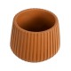 GloboStar® Artificial Garden ZANZIBAR 20539 Διακοσμητικό Κεραμικό Κασπώ Γλάστρα - Flower Pot Πορτοκαλί Φ11.5 x Υ9.5cm GloboStar® Artificial Garden ZANZIBAR 20539 Διακοσμητικό Κεραμικό Κασπώ Γλάστρα - Flower Pot Κεραμιδί Φ11.5 x Υ9.5cm