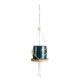 GloboStar® Artificial Garden TALLINN 20546 Κρεμαστό Διακοσμητικό Κεραμικό Κασπώ Γλάστρα - Flower Pot Πράσινο με Χρυσές Λεπτομέρειες και Μπεζ Ξύλινη Βάση Φ10 x Υ40cm GloboStar® Artificial Garden TALLINN 20546 Κρεμαστό Διακοσμητικό Κεραμικό Κασπώ Γλάστρα - Flower Pot Πράσινο με Χρυσές Λεπτομέρειες και Μπεζ Ξύλινη Βάση Φ10 x Υ40cm
