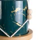 GloboStar® Artificial Garden TALLINN 20546 Κρεμαστό Διακοσμητικό Κεραμικό Κασπώ Γλάστρα - Flower Pot Πράσινο με Χρυσές Λεπτομέρειες και Μπεζ Ξύλινη Βάση Φ10 x Υ40cm GloboStar® Artificial Garden TALLINN 20546 Κρεμαστό Διακοσμητικό Κεραμικό Κασπώ Γλάστρα - Flower Pot Πράσινο με Χρυσές Λεπτομέρειες και Μπεζ Ξύλινη Βάση Φ10 x Υ40cm