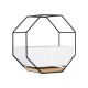 GloboStar® Artificial Garden BIANCO 20557 Διακοσμητικό Κεραμικό Κασπώ Γλάστρα - Flower Pot Λευκό με Μαύρο Μεταλλικό Πλέγμα και Καφέ Ξύλινη Βάση Μ18 x Π10 x Υ18cm GloboStar® Artificial Garden BIANCO 20557 Διακοσμητικό Κεραμικό Κασπώ Γλάστρα - Flower Pot Λευκό με Μαύρο Μεταλλικό Πλέγμα και Καφέ Ξύλινη Βάση Μ18 x Π10 x Υ18cm