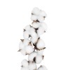 GloboStar® Artificial Garden COTTON BRANCH 20559 Τεχνητό Διακοσμητικό Κλαδί βαμβάκι Y55cm