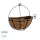 GloboStar® Artificial Garden KOUFONISIA 20562 Κρεμαστό Διακοσμητικό Κασπώ Γλάστρα - Flower Pot από Φλοιό Καρύδας Καφέ με Μαύρη Μεταλλική Βάση Φ30 x Υ33cm GloboStar® Artificial Garden KOUFONISIA 20562 Κρεμαστό Διακοσμητικό Κασπώ Γλάστρα - Flower Pot από Φλοιό Καρύδας Καφέ με Μαύρη Μεταλλική Βάση Φ30 x Υ33cm