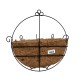GloboStar® Artificial Garden KOUFONISIA 20562 Κρεμαστό Διακοσμητικό Κασπώ Γλάστρα - Flower Pot από Φλοιό Καρύδας Καφέ με Μαύρη Μεταλλική Βάση Φ30 x Υ33cm GloboStar® Artificial Garden KOUFONISIA 20562 Κρεμαστό Διακοσμητικό Κασπώ Γλάστρα - Flower Pot από Φλοιό Καρύδας Καφέ με Μαύρη Μεταλλική Βάση Φ30 x Υ33cm