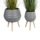 GloboStar® Artificial Garden MARYLAND 20568 ΣΕΤ 2 Διακοσμητικά Πολυεστερικά Τσιμεντένιά Κασπώ Γλάστρες - Flower Pots Γκρι A:Φ39 x Υ45cm B:Φ29 x Υ40cm GloboStar® Artificial Garden MARYLAND 20568 ΣΕΤ 2 Διακοσμητικά Πολυεστερικά Τσιμεντένιά Κασπώ Γλάστρες - Flower Pots Γκρι A:Φ39 x Υ45cm B:Φ29 x Υ40cm