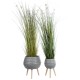 GloboStar® Artificial Garden MARYLAND 20568 ΣΕΤ 2 Διακοσμητικά Πολυεστερικά Τσιμεντένιά Κασπώ Γλάστρες - Flower Pots Γκρι A:Φ39 x Υ45cm B:Φ29 x Υ40cm GloboStar® Artificial Garden MARYLAND 20568 ΣΕΤ 2 Διακοσμητικά Πολυεστερικά Τσιμεντένιά Κασπώ Γλάστρες - Flower Pots Γκρι A:Φ39 x Υ45cm B:Φ29 x Υ40cm